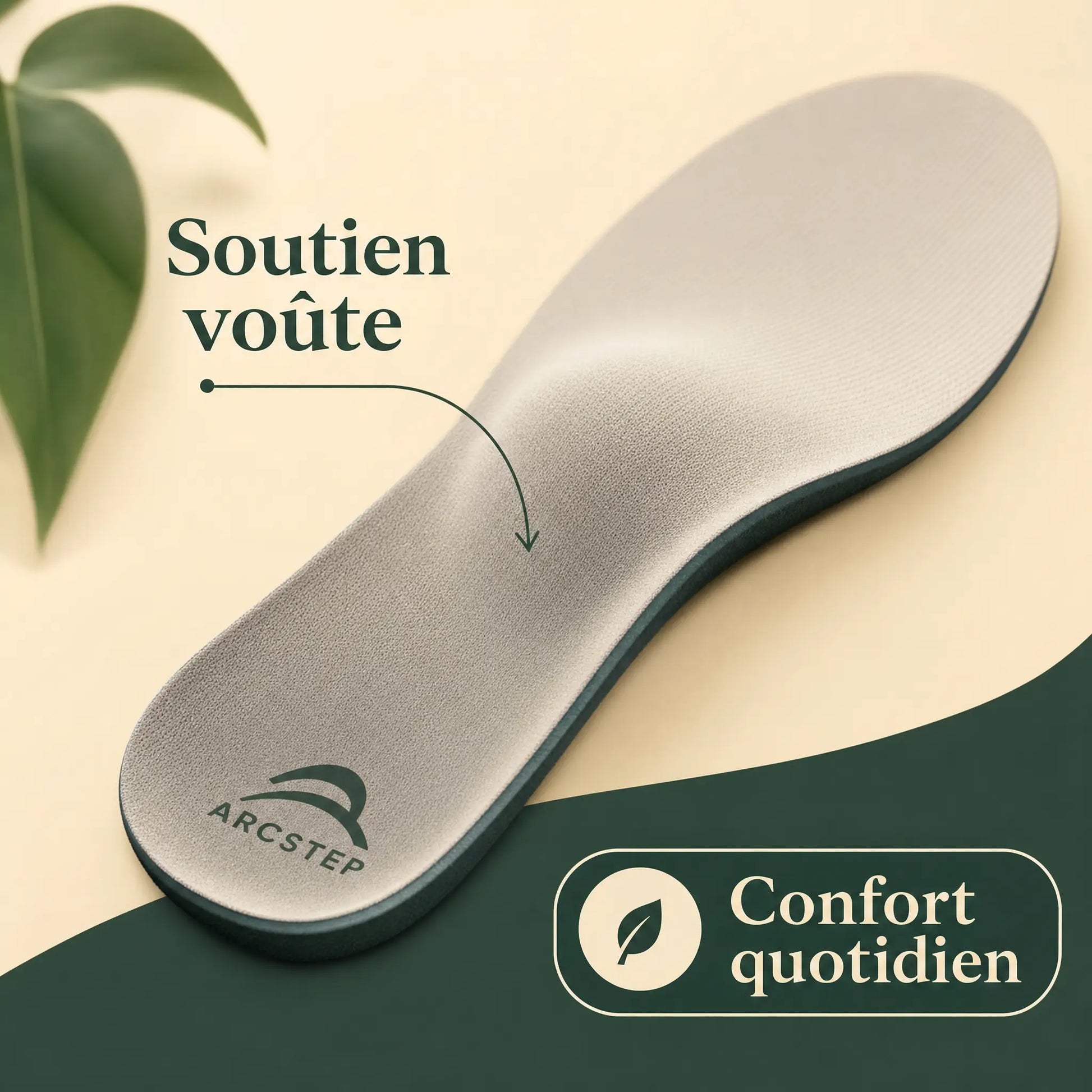 ARCSTEP — soutien de voûte et confort quotidien