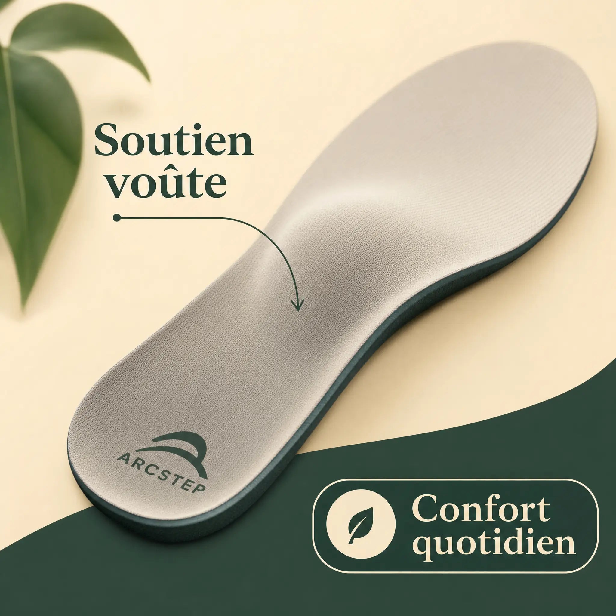 ARCSTEP — soutien de voûte et confort quotidien