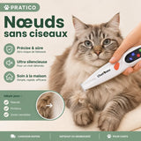 Tondeuse de précision pour chat