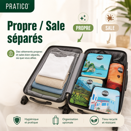 PRATICO Organisateurs de valise propre/sale - packing-01-propre-sale