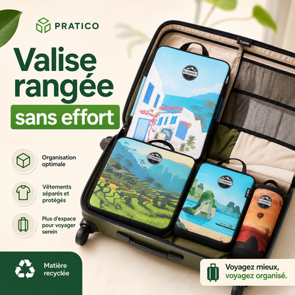 PRATICO Organisateurs de valise propre/sale - packing-02-valise
